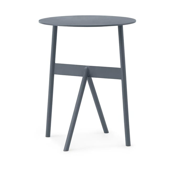 Stock Table sidebord Ø37 cm H:46 cm - Steel/Blue - Normann Copenhagen