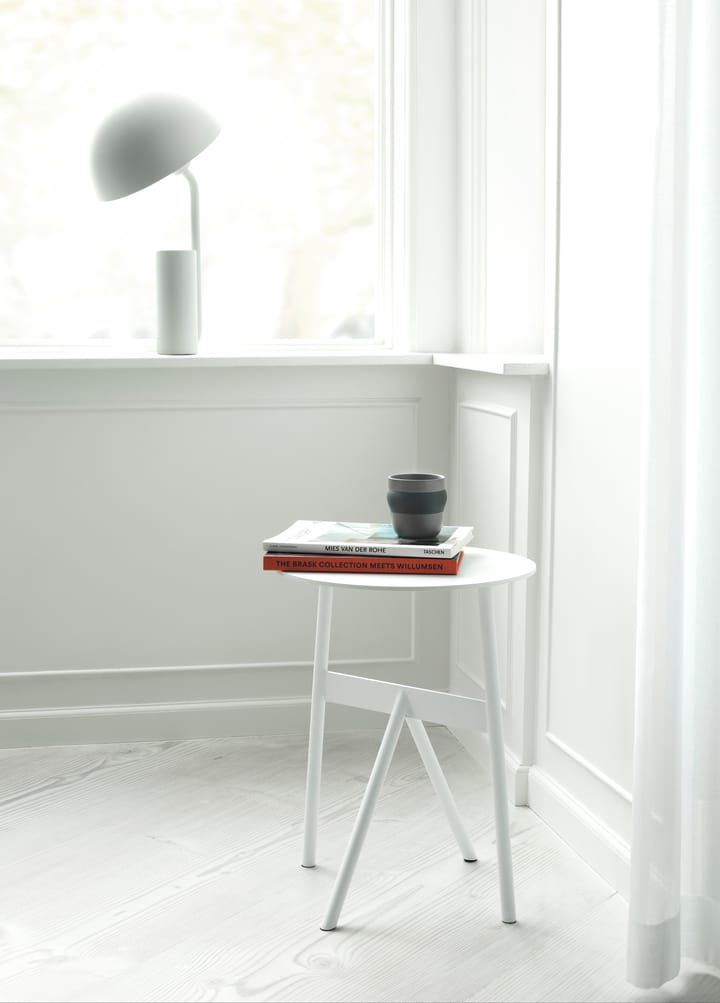 Stock Table sidebord Ø37 cm H:46 cm, White Normann Copenhagen