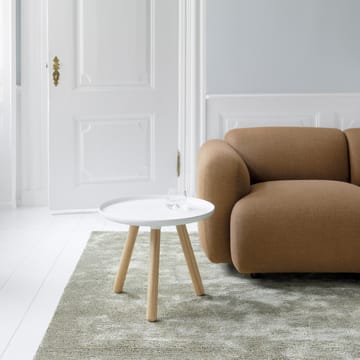 Tablo bord hvid, ben i ask - lille - Normann Copenhagen