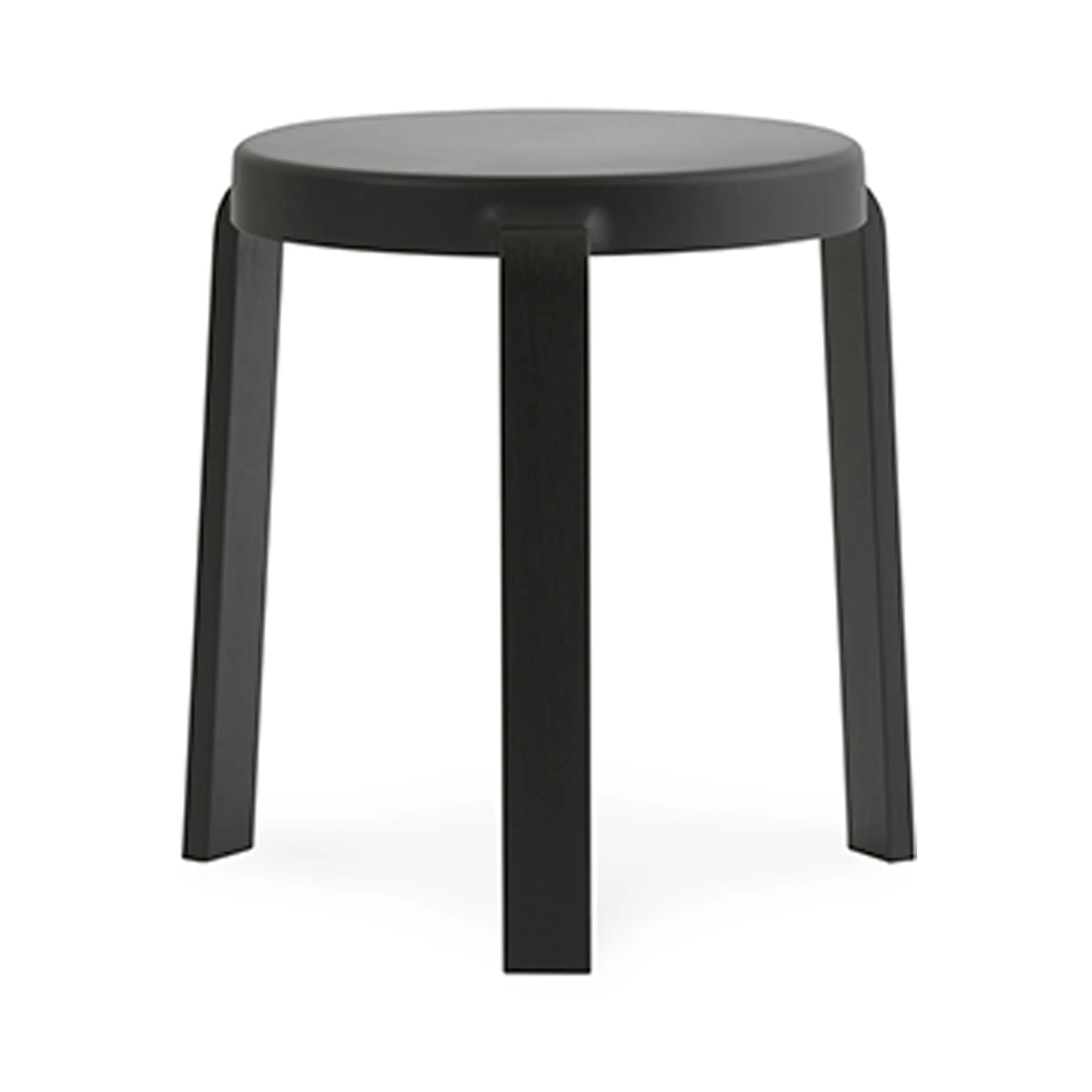 Normann Copenhagen Tap taburet black, sorte ben i eg