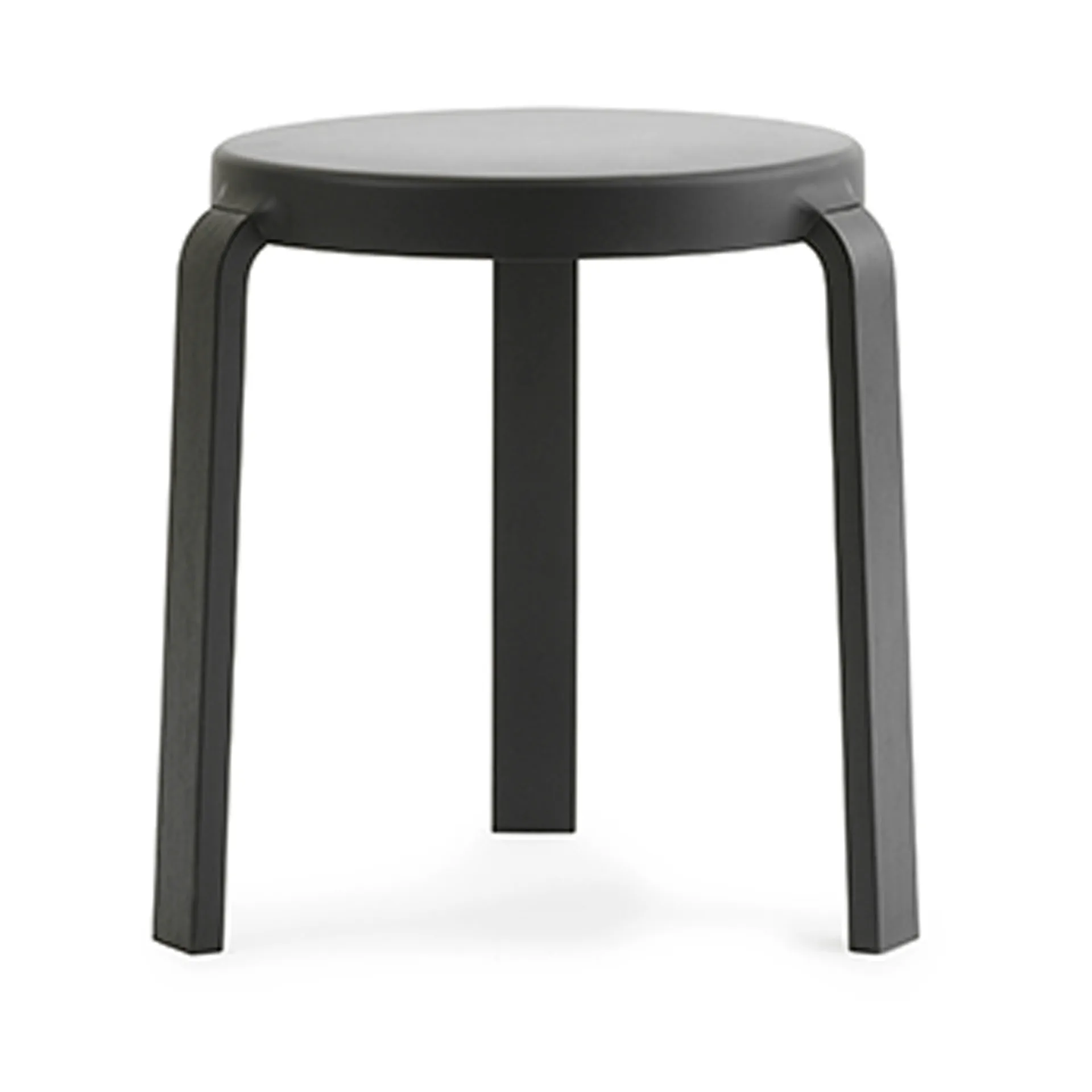 Tap taburet, black, sorte ben i eg Normann Copenhagen