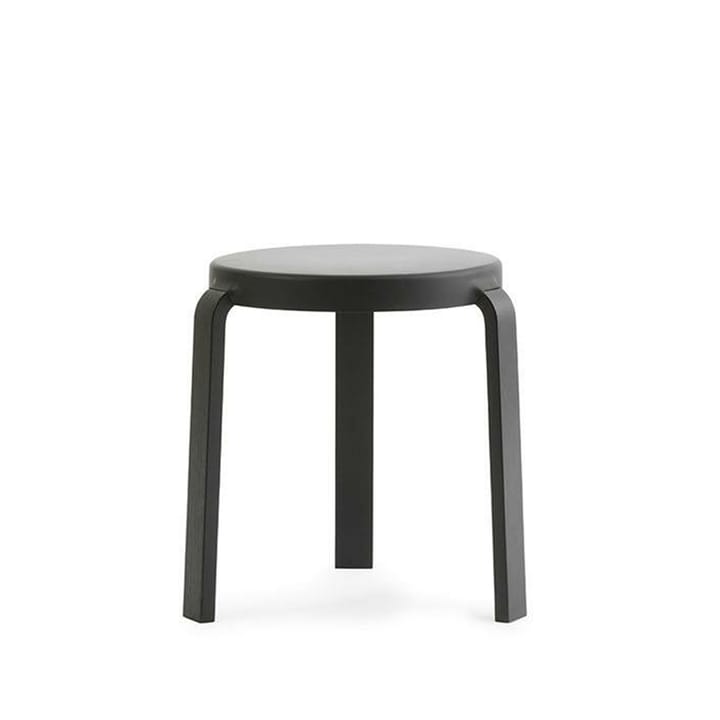 Tap taburet, black, sorte ben i eg Normann Copenhagen