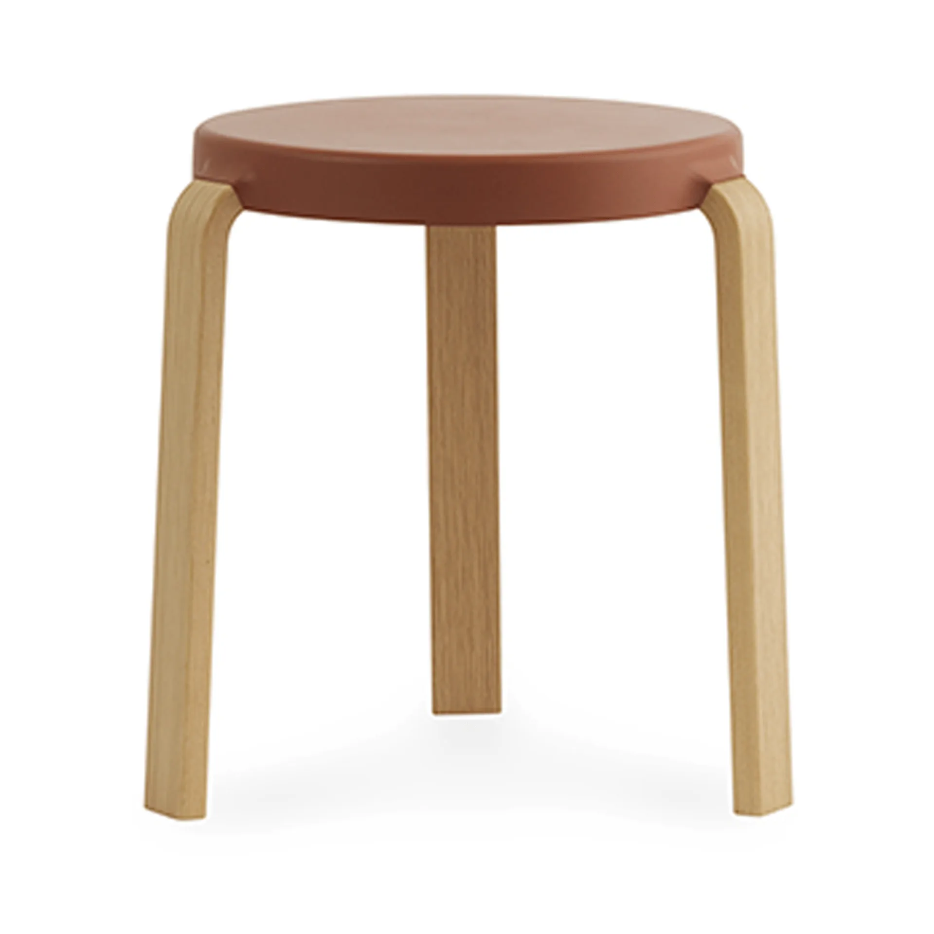 Tap taburet, caramel, ben i egetræ Normann Copenhagen