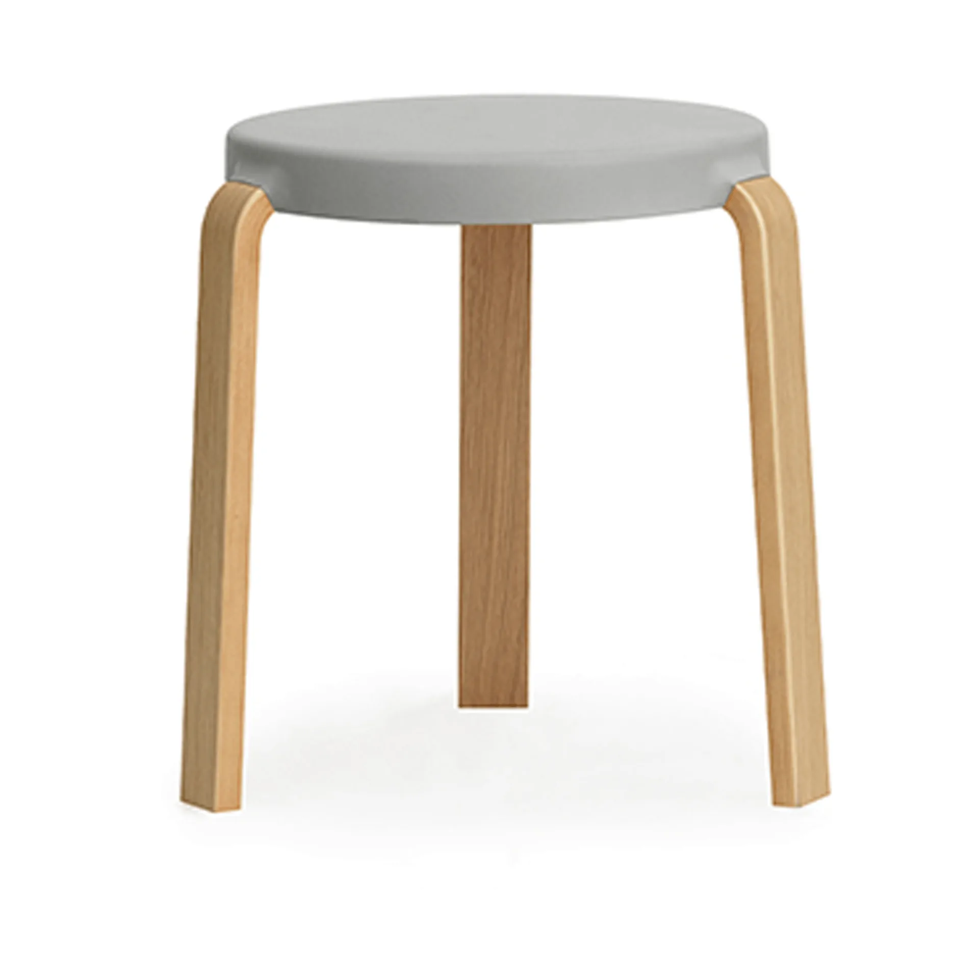 Tap taburet, grå-eg Normann Copenhagen
