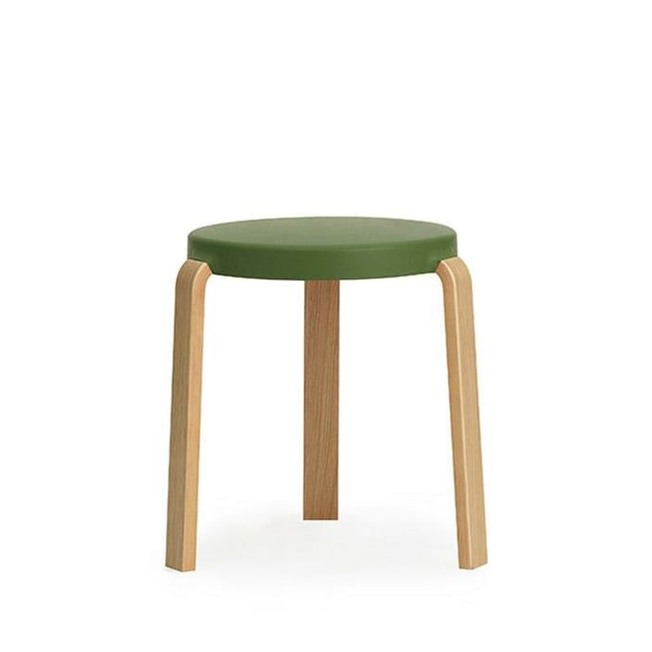 Tap taburet, olive, ben i eg Normann Copenhagen