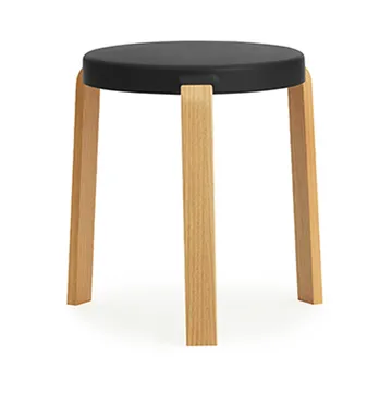 Tap taburet - sort-eg - Normann Copenhagen