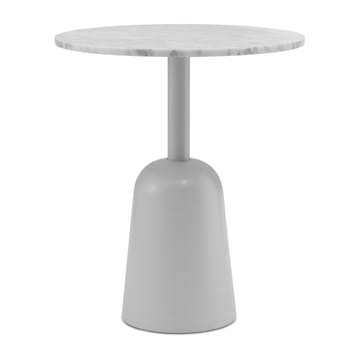 Turn justerbart bord Ø55 cm - Hvid marmor - Normann Copenhagen