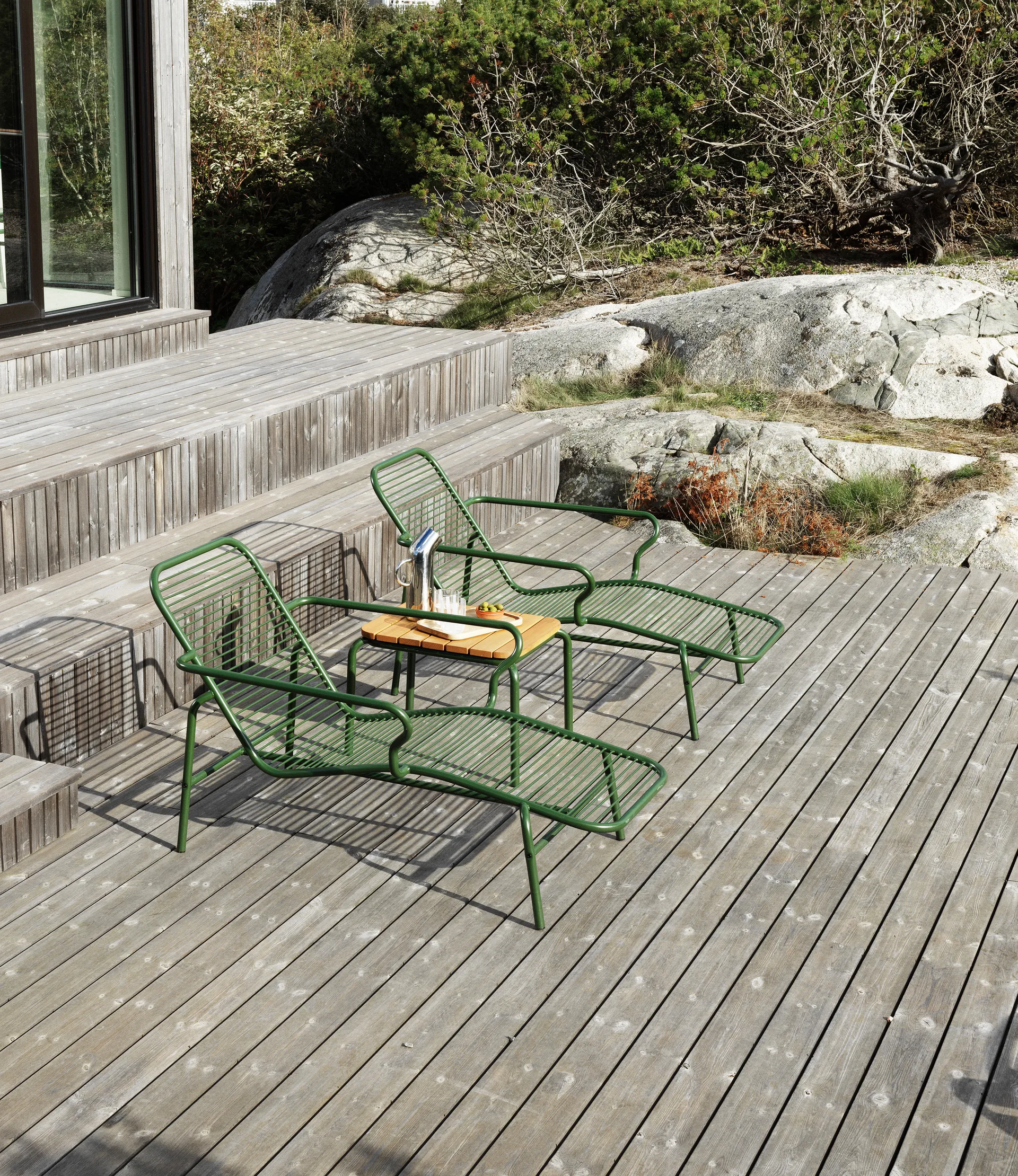 Vig Chaiselong solvogn, Green Normann Copenhagen