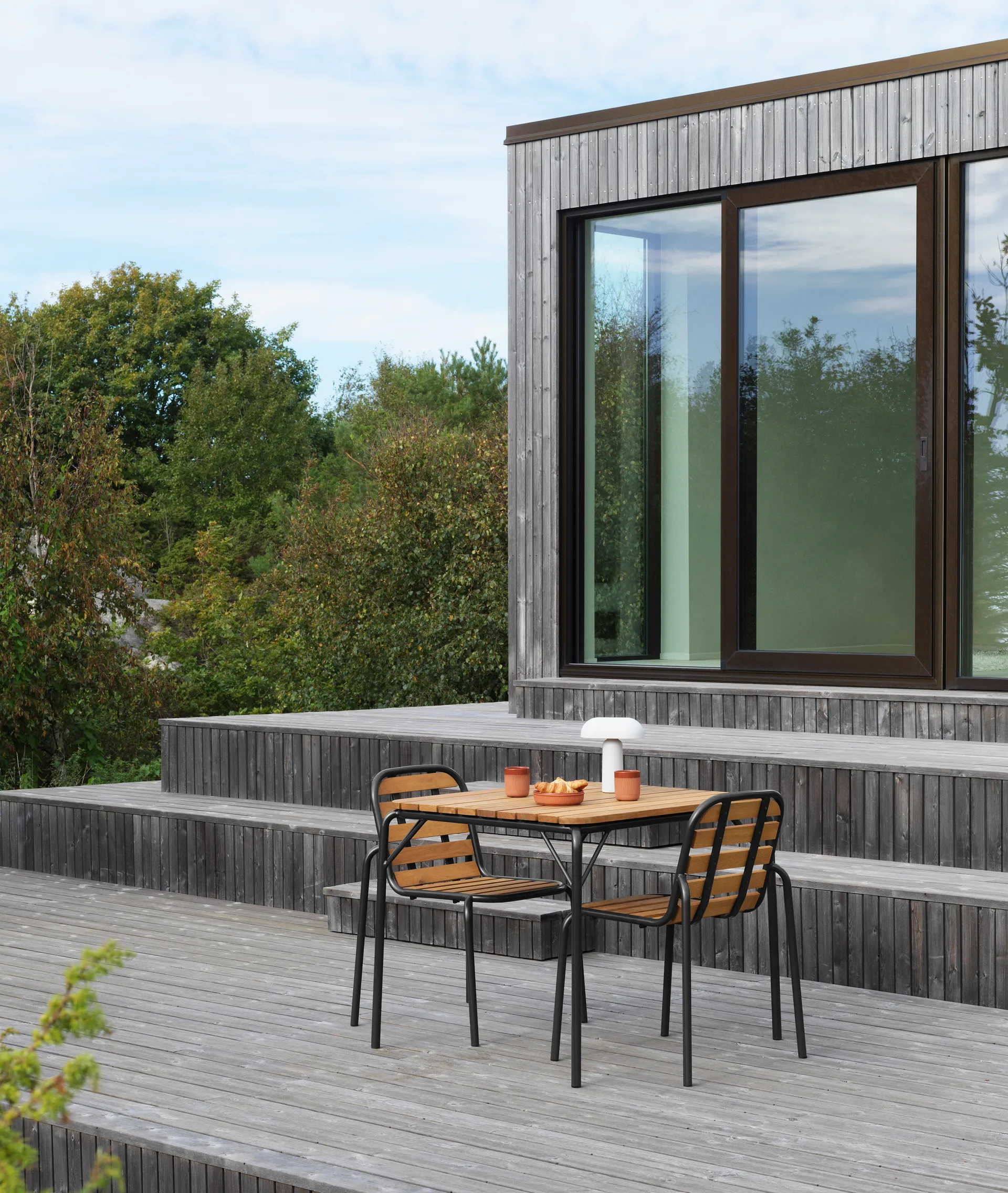 Vig Robinia stol, Black Normann Copenhagen