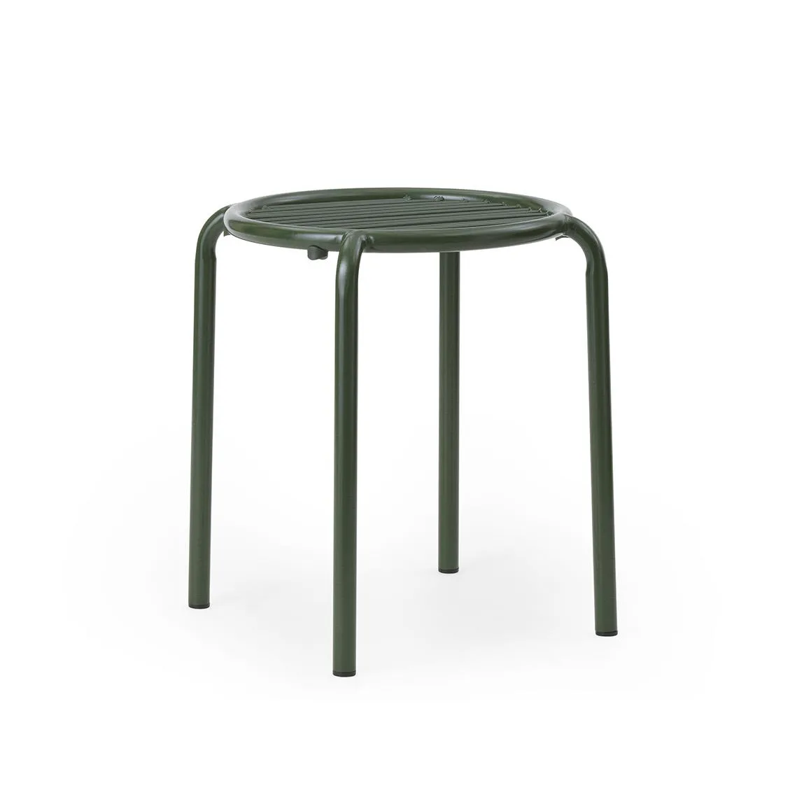 Normann Copenhagen Vig rund skammel Grøn, Ø41x46 cm