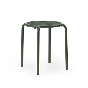 Vig rund skammel - Grøn, Ø41x46 cm - Normann Copenhagen