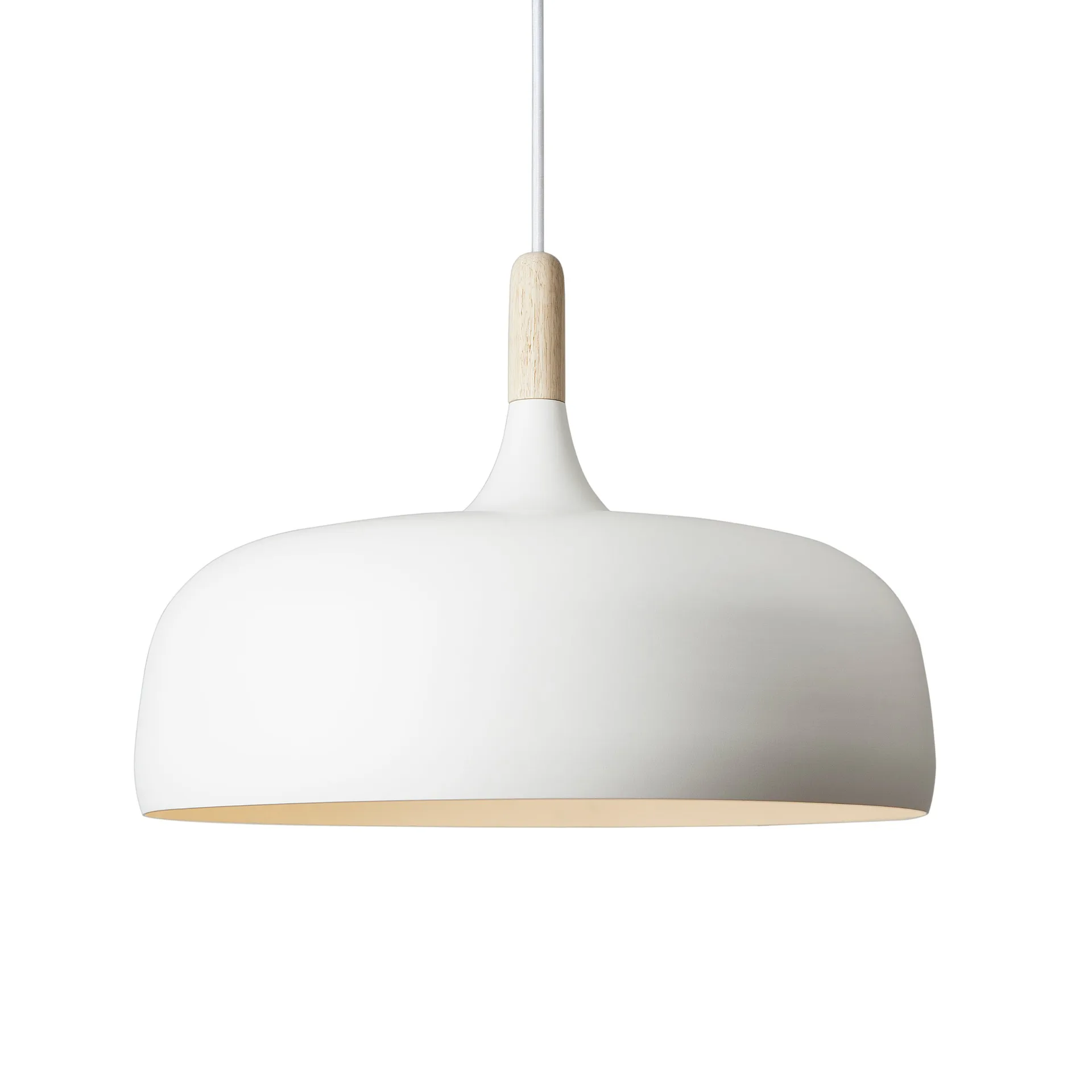 Acorn loftlampe, Mat hvid Northern