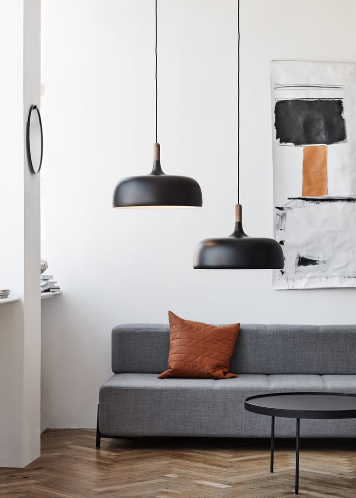 Acorn loftlampe, Mat sort Northern
