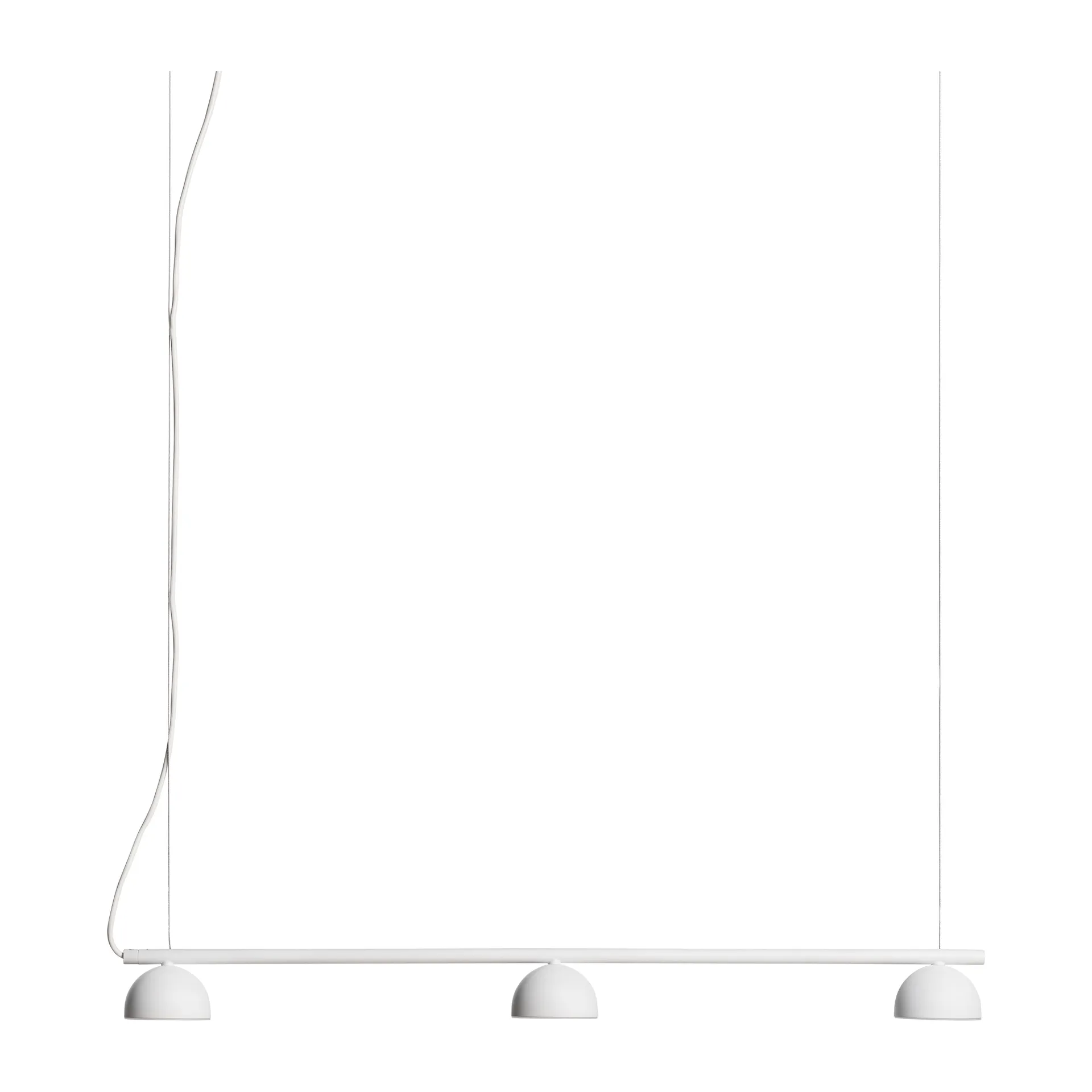 Blush Rail 3 loftslampe, Hvid mat Northern