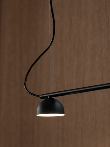 Blush Rail 5 loftslampe - Sort mat - Northern