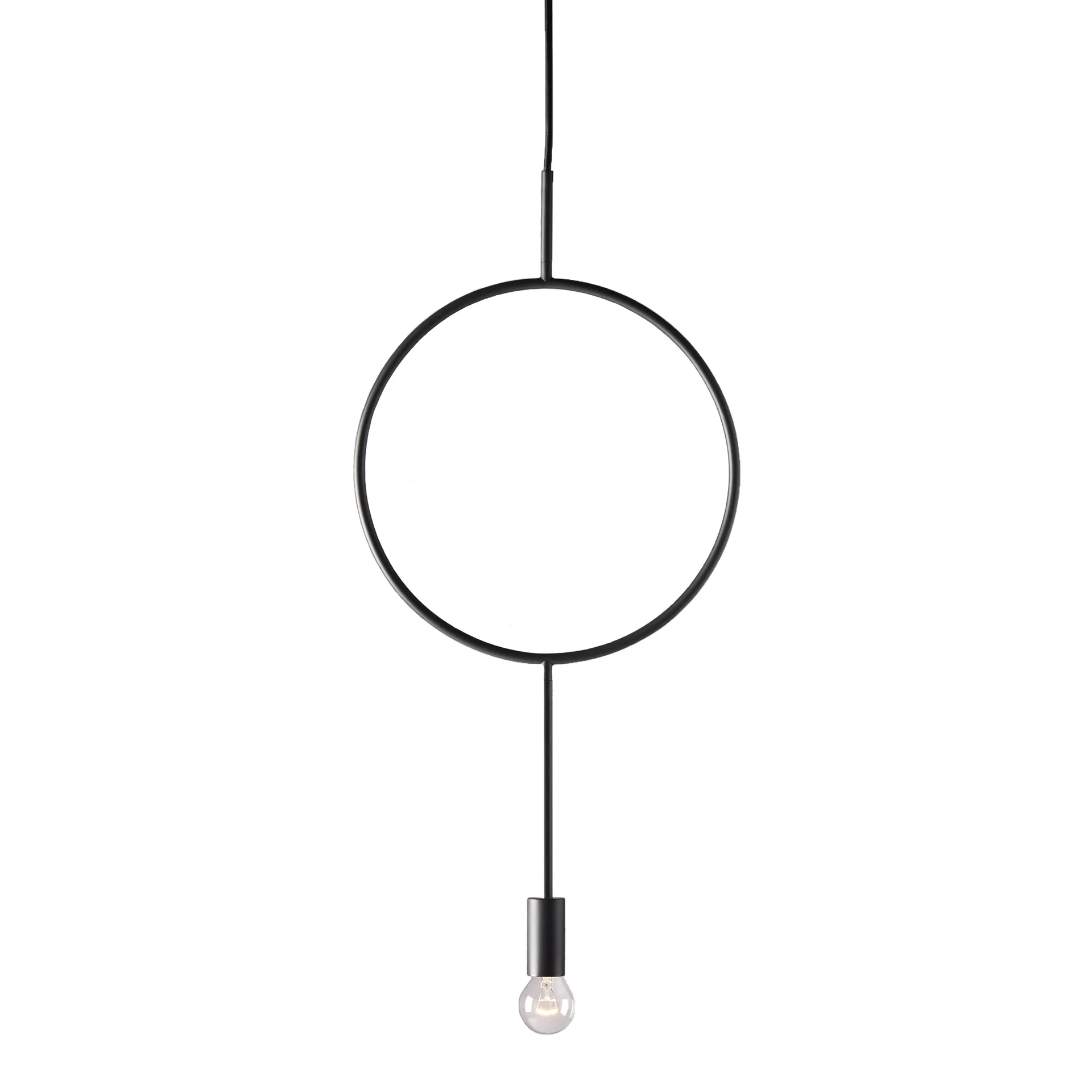 Circle loftslampe, sort Northern