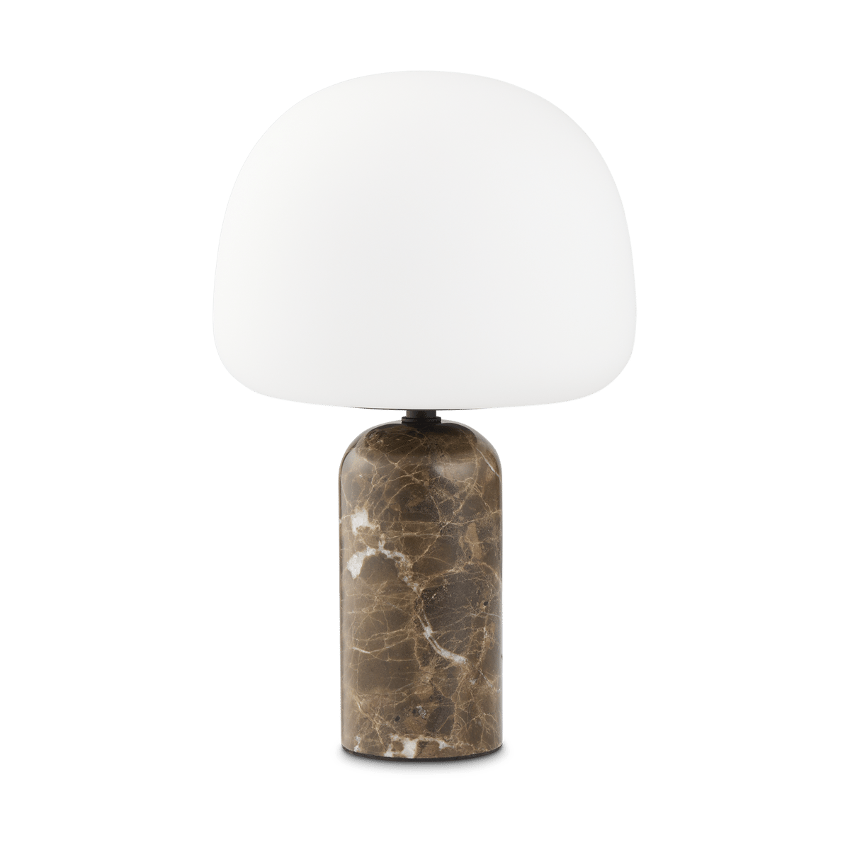 Northern Kin bordlampe 33 cm Brown marble