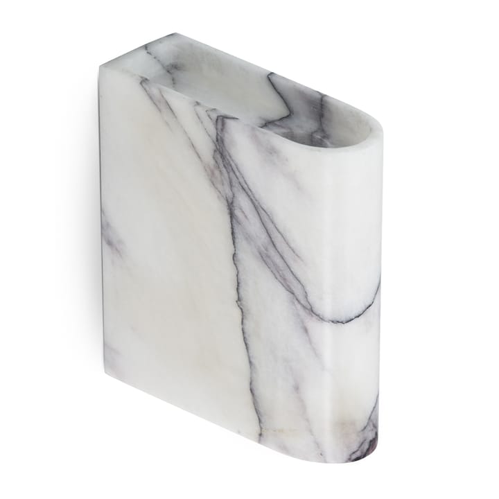 Monolith lysholder væg, Mixed white marble Northern