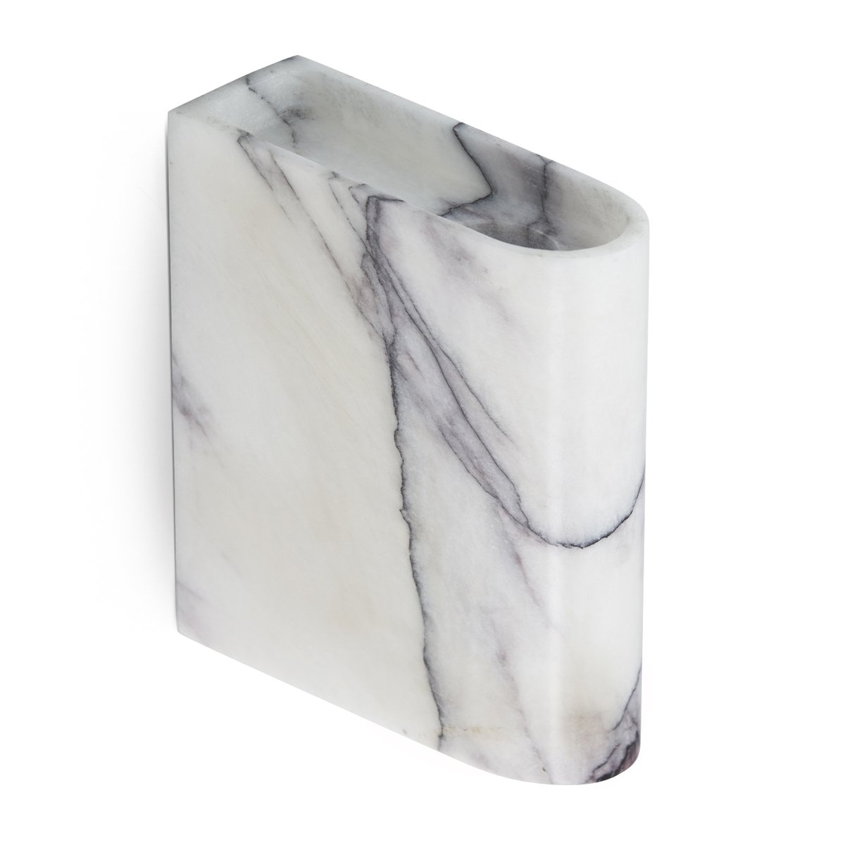 Northern Monolith lysholder væg Mixed white marble