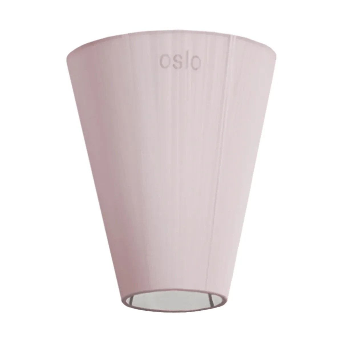 Oslo wood lampeskærm til gulvlampe limited edition, Muted pink Northern