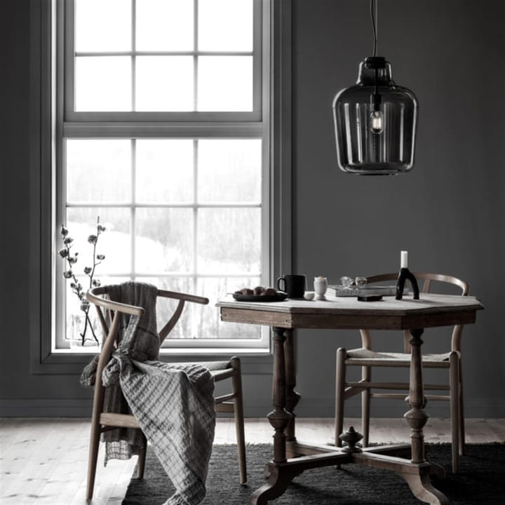 Say my name loftlampe, smoked grey glossy (grå blank) Northern