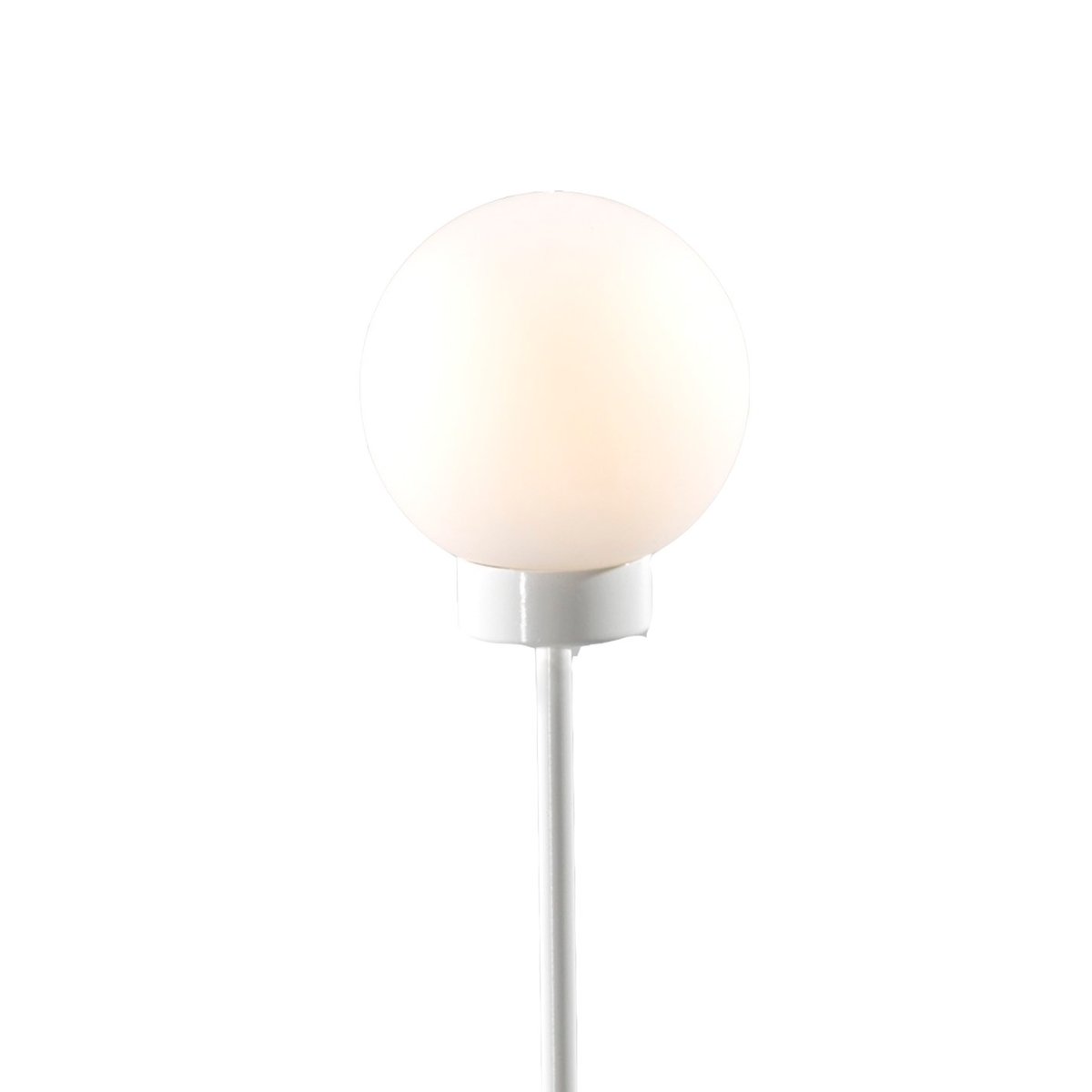 Northern Snowball lampeglas reserve gulvlampe hvid