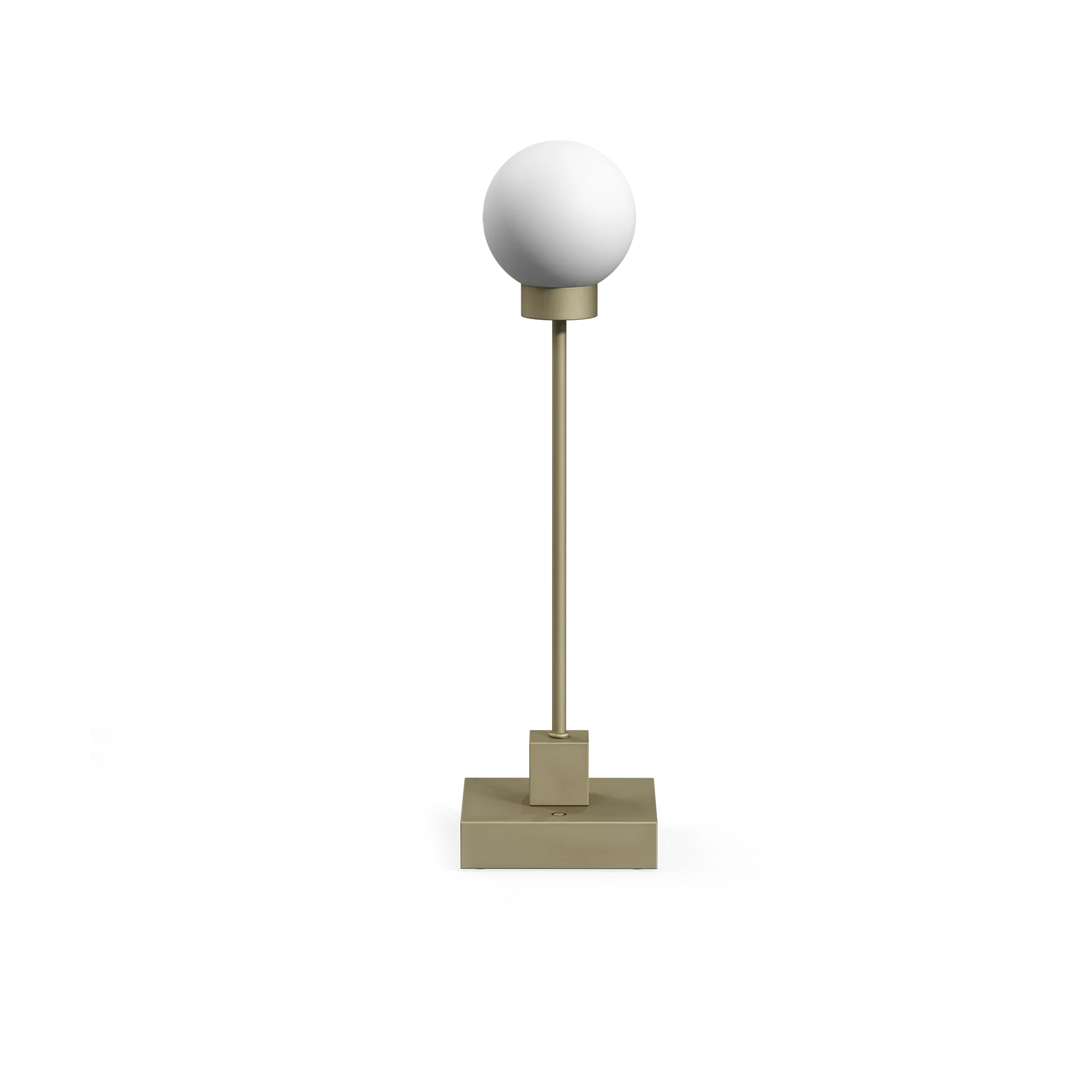 Snowball portabel bordlampe 33 cm, Grå beige Northern
