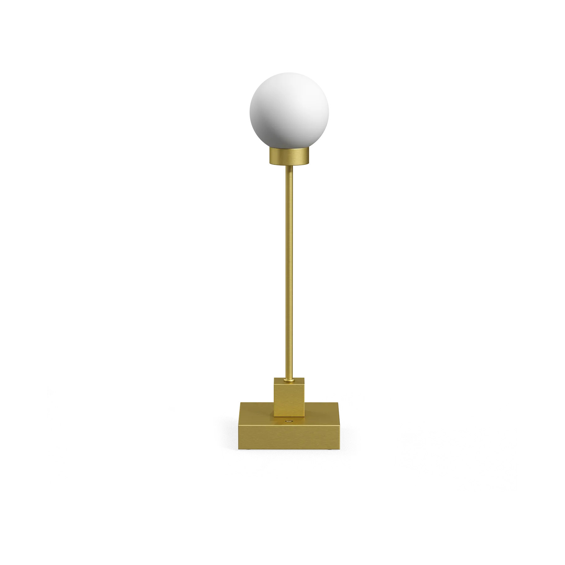 Snowball portabel bordlampe 33 cm, Messing Northern
