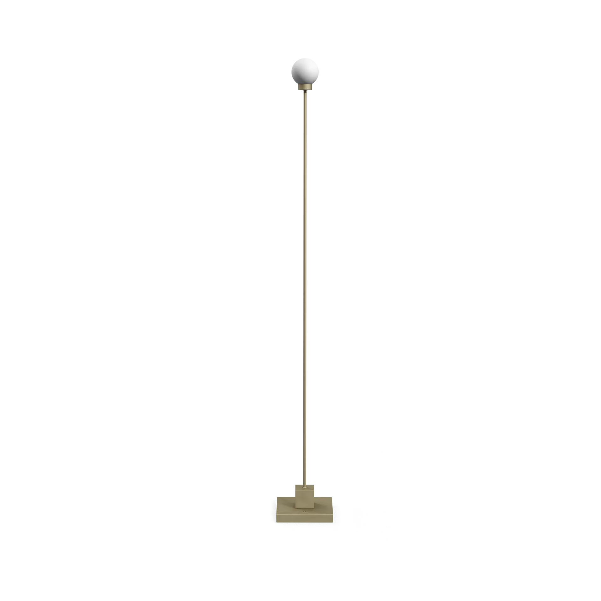 Snowball portabel gulvlampe 122 cm, Grå beige Northern