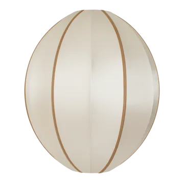 Indochina Classic Oval L lampeskærm - Offwhite-amber - Oi Soi Oi