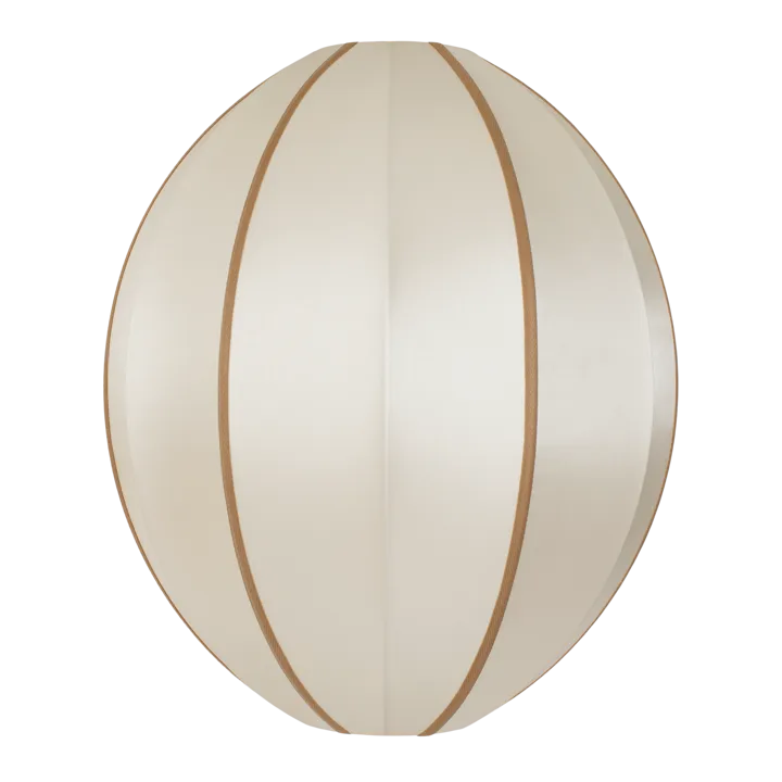 Indochina Classic Oval L lampeskærm - Offwhite-amber - Oi Soi Oi