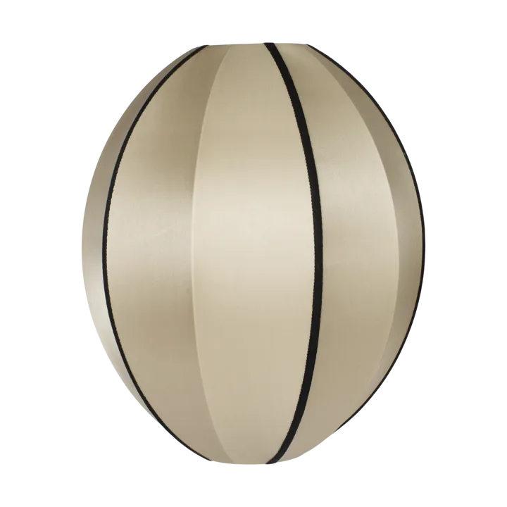 Indochina Classic Oval S lampeskærm - Kit-black - Oi Soi Oi