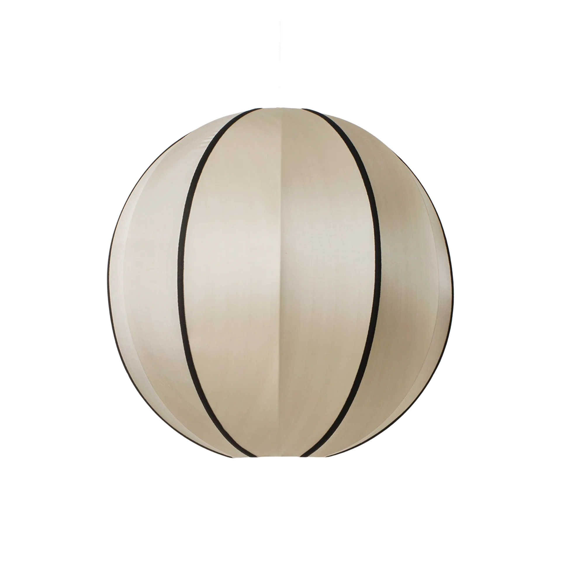 Indochina Classic Round lampeskærm, Kit-black Oi Soi Oi