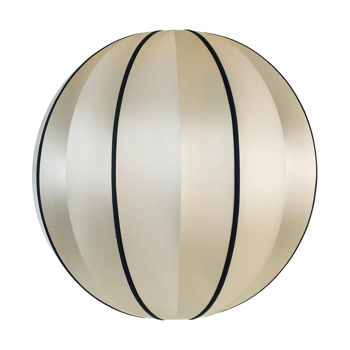 Indochina Classic Round XL lampeskærm, Kit-black Oi Soi Oi