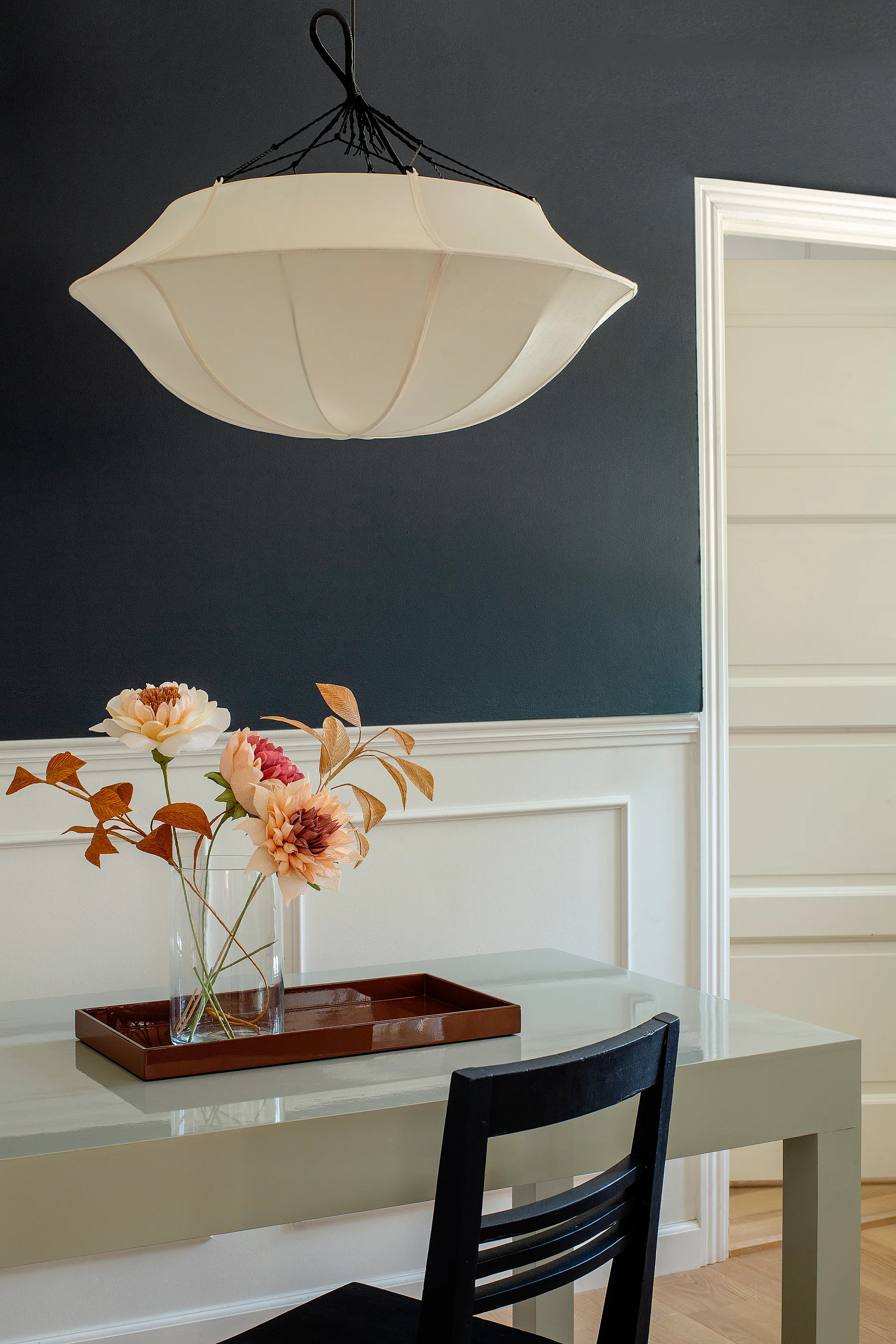 Indochina Classic Umbrella loftlampe, Offwhite Oi Soi Oi