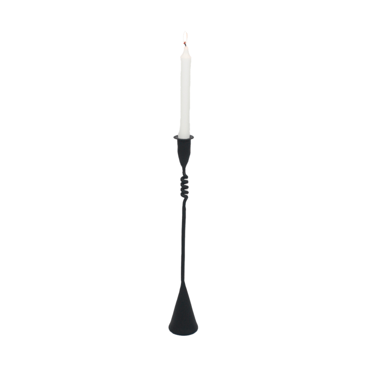 Askil lysestage 43 cm, Sort Olsson & Jensen