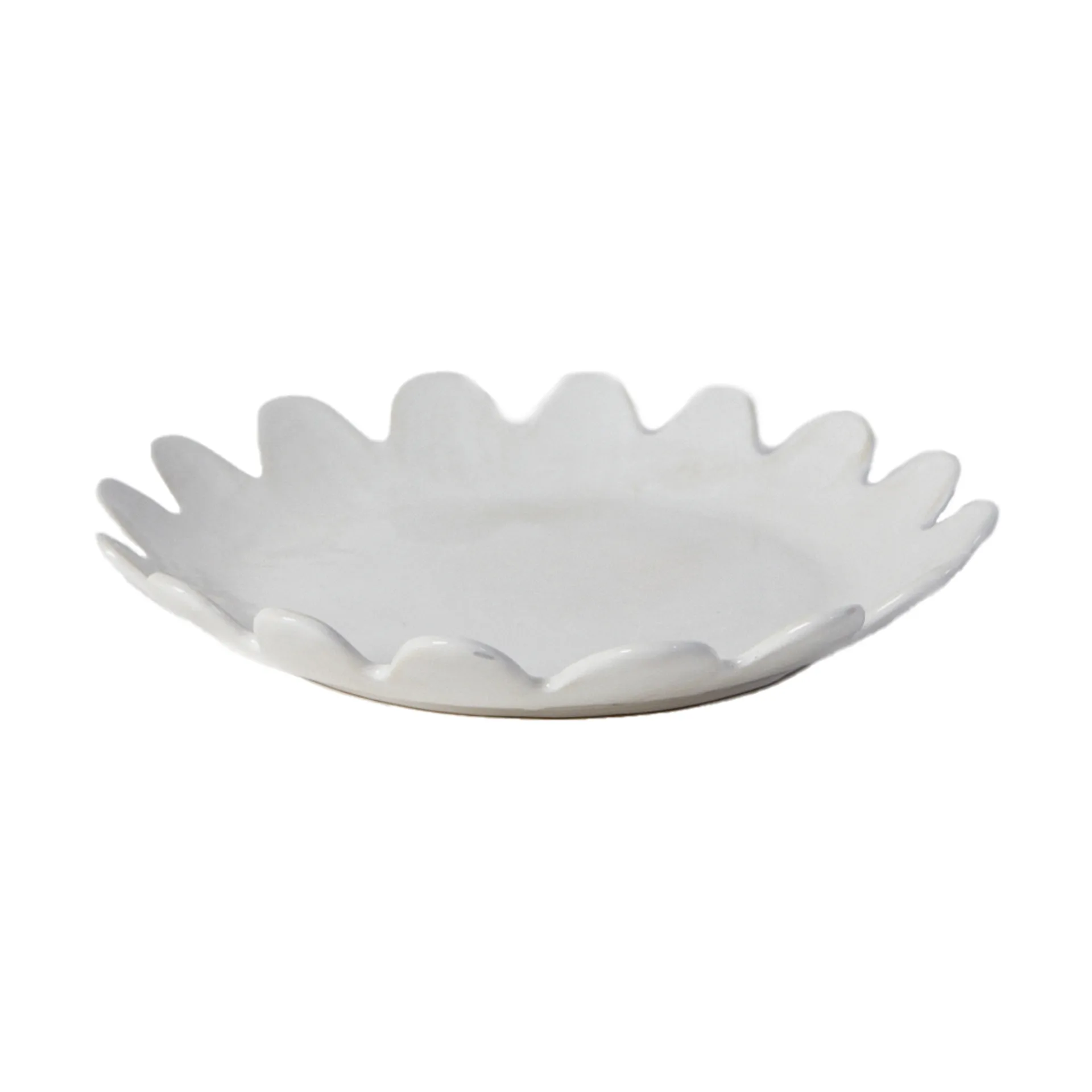 Edda serveringsfad Ø35 cm, Hvid Olsson & Jensen