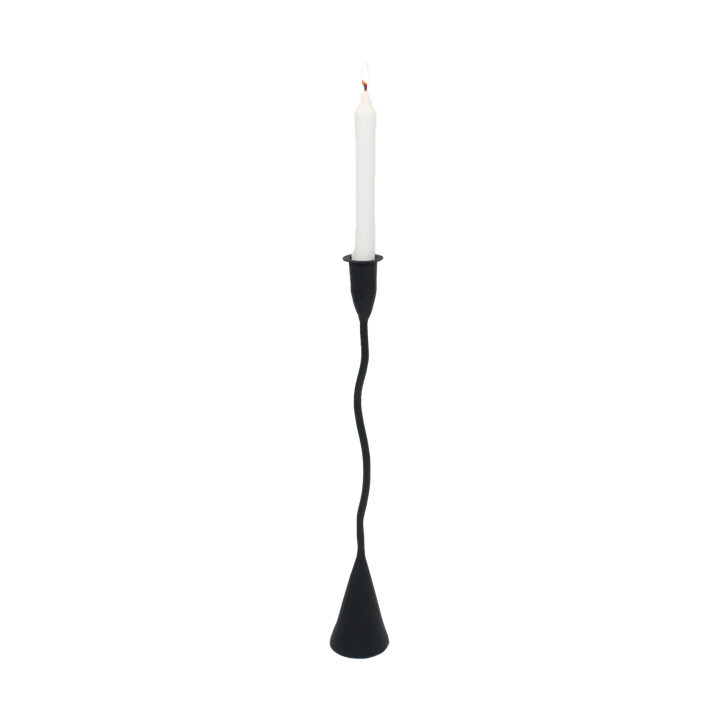 Eskil lysestage 43 cm, Sort Olsson & Jensen