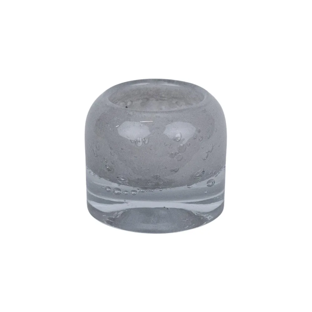 Olsson & Jensen Leah fyrfadsstage Ø7,5 cm Lysegrå