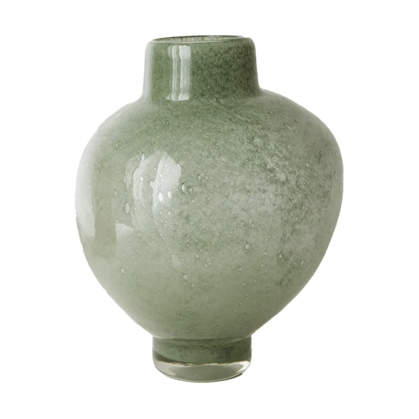 Olsson & Jensen Mila vase lille 19,5 cm Grøn