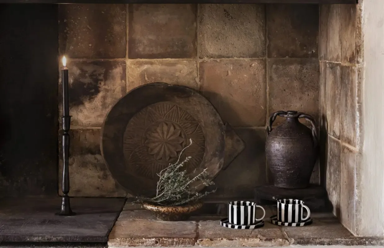 Monica kop med underkop, Sort Olsson & Jensen