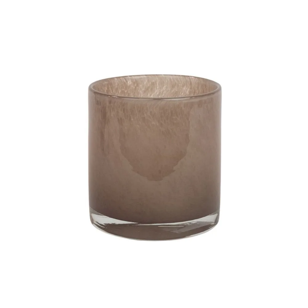 Olsson & Jensen Nilla fyrfadsstage 12 cm Brungrå