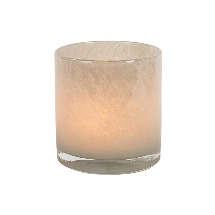 Nilla fyrfadsstage 12 cm, Gråbeige Olsson & Jensen
