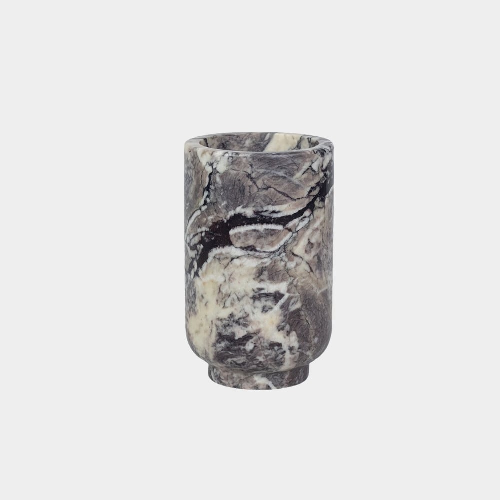 Olsson & Jensen Stevie var Ø12,5×20,5 cm Grå marmor