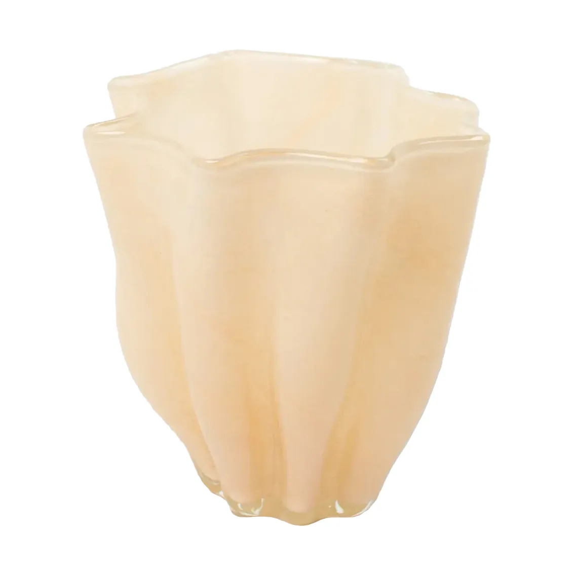 Olsson & Jensen Tess vase 19,5 cm Råhvid