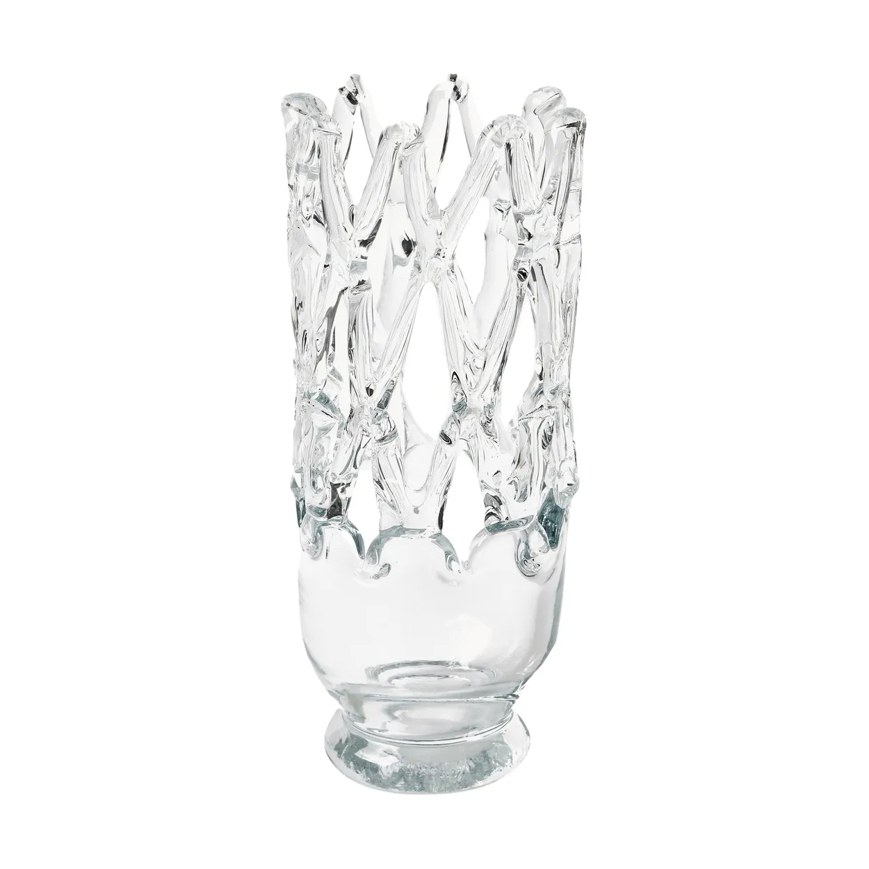 Olsson & Jensen Timantti vase lille 33 cm Klar