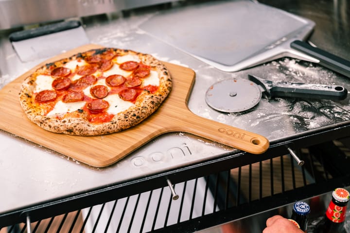 Ooni bambus pizzaspade/serveringsbakke, 14" Ooni