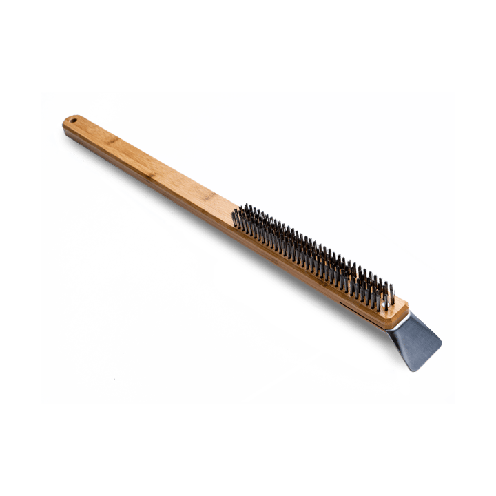 Ooni børste til pizzaovn - Wood-stainless steel - Ooni