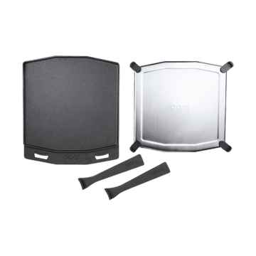 Ooni dobbeltsidet grillpande/stegerist - Cast iron - Ooni