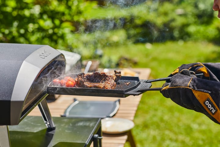 Ooni dobbeltsidet grillpande/stegerist, Cast iron Ooni